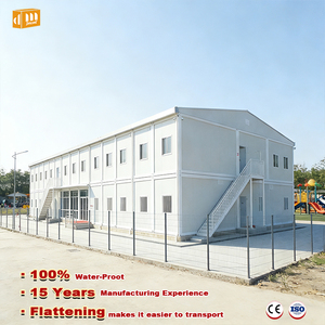 Casa Contenedor Prefabricada <span class=keywords><strong>de</strong></span> 2 Pisos, Oficina Portátil, Cabina Prefabricada, Espacio <span class=keywords><strong>de</strong></span> Trabajo Modular para Construcción - Product Image 1