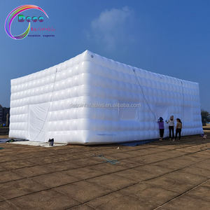 광고 풍선 사각형 오두막 큐브 돔 광고 Inflatables 텐트, 새로운 광장 저렴한 풍선 사진 부스 화이트 - Product Image 4