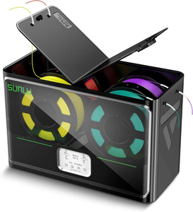 Secador de Filamento para Impresora 3D SUNLU, Caja con Capacidad para 4 Bobinas, Calentador PTC de 350W, Temperatura Máxima de 70°C para PLA y ABS - Product Image 2