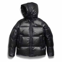 Veste d'hiver légère et isolante pour homme CONMR, à capuche, pour les voyages et les occasions décontractées, OEM personnalisé