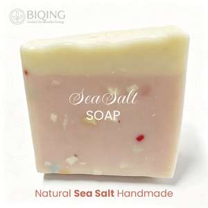 Savon artisanal au <span class=keywords><strong>sel</strong></span> de l'Himalaya, poudre de boue minérale, contrôle du sébum, exfoliant, nettoyant, traitement anti-acariens, barre nettoyante en profondeur - Product Image 1