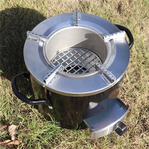 Multifunctional Stainless Steel Household Firewood Stove for Picnics and Cooking Exported to Africa for <strong>BBQ</strong> <strong>Grills</strong> - Product Image 2