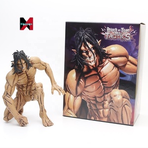 ฟิกเกอร์เอเรน เยเกอร์ จากอนิเมะ Attack on <span class=keywords><strong>Titan</strong></span> ท่าทางคุกเข่าและยืน กล้ามเนื้อกระชับ รุ่นไททันผู้ก่อตั้ง ของสะสมในกล่อง ของตกแต่งอนิเมะ ขายส่ง - Product Image 1