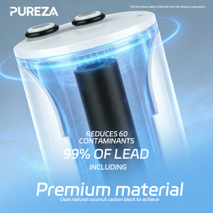 ไส้กรองน้ำก๊อก PUREZA Z067 สำหรับรถบ้าน ใช้งานด้วยมือ ลดคลอรีน ให้ดื่มน้ำสะอาด ผลิตจากพลาสติก - Product Image 3