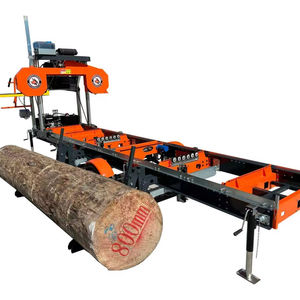 Aserradero portátil hidráulico de 36 ''con cargador de troncos hidráulico completo, abrazadera de rotación hidráulica, soporte lateral hidráulico - Product Image 1