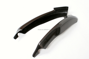 Matériau supérieur en fibre de carbone sèche pour Audi <span class=keywords><strong>A4</strong></span> SLINE <span class=keywords><strong>B8</strong></span> pare-chocs de voiture séparateur avant - Product Image 4