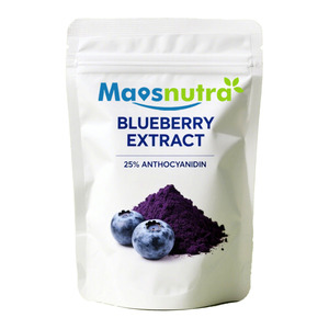 Cấp thực phẩm anthocyanin sắc tố bổ sung sức khỏe Bột Quả Việt Quất hữu cơ Blueberry Chiết Xuất 25% anthocyanin bột - Product Image 1