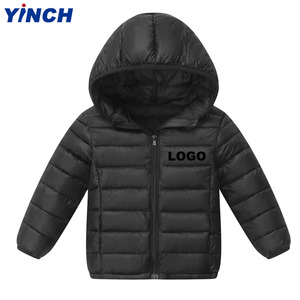 LAYENNE Nouvelle Mode Hiver Léger Enfants Plus Velours Veste à Capuche Coupe-Vent Veste Chaude Manteaux Rembourré Puffer Vestes Enfants - Product Image 4