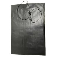 Coussin chauffant personnalisé en PVC 12 V 40x60 cm, chauffage infrarouge lointain en fibre de carbone 12 V avec prise CC pour animaux après chirurgie