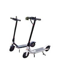 Trottinette électrique pliable Leshuai, commande intelligente par application, moteur sans balais 250W, charge maximale 150kg, batterie au lithium, freins à tambour, double suspension