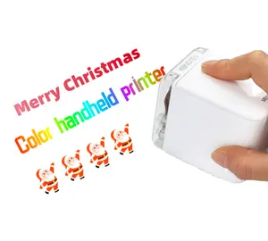 Mbrush Mini Portable Inkjet Printer Concise Style 2024 popular inkjet printer mini color printing logo text images