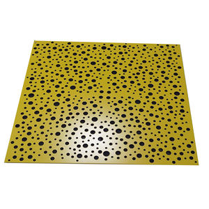 Placa de agujero de pared de madera perforada, panel acústico, lámina de metal hexagonal, de aluminio de alta calidad, para <span class=keywords><strong>fachadas</strong></span> perforadas - Product Image 3