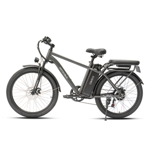 Электровелосипед MOTOVELO City Eco 24 дюйма, 48 В, 500 Вт, 7,6 А/ч, для городских рабочих с 7 скоростями, без демпинга - Product Image 4