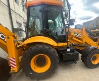 Chargeuse-pelleteuse JCB 3CX d'occasion d'origine britannique, à transmission intégrale, rétroexcavatrice bien entretenue, occasion, JCB 3CX
