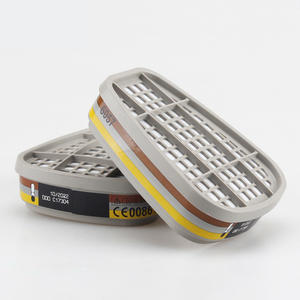 <span class=keywords><strong>3M</strong></span> 6057 <span class=keywords><strong>Filter</strong></span> katrij ganda untuk perlindungan Respirator polusi debu Gas asam uap organik untuk pelindung mulut - Product Image 5