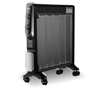 Calentador Eléctrico RAF <span class=keywords><strong>de</strong></span> 2200W con 5 Aletas <span class=keywords><strong>de</strong></span> Mica, <span class=keywords><strong>Dos</strong></span> Niveles <span class=keywords><strong>de</strong></span> Ajuste, Bajo Ruido, Portátil, para Interiores, R.1342W - Product Image 1