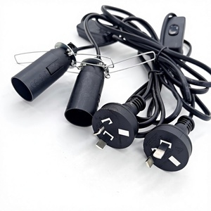 经 SAA RCM 认证的澳大利亚标准机器电源线 2*0.5mm 橡胶电缆 纯铜导体（全方形） - Product Image 1