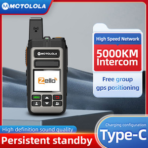 Radio <span class=keywords><strong>de</strong></span> Telecomunicaciones Profesional con Tarjeta SIM, Red WiFi, Tipo C, 4G, 3G, 2G, Zello, 555, Walkie Talkie Android - Product Image 2