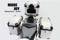 HONGBAO MB38 Coffre latéral de moto tout-terrain en aluminium robuste de 38 L |   Revêtement en poudre/anodisé, étanche à l'eau et à la poussière IP65