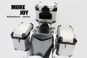 Hộc hành lý bên hông xe máy HONGBAO MB38 siêu bền 38L bằng nhôm |   Hành lý chống bụi, chống rơi, được phủ sơn tĩnh điện/oxit hóa cho - Product Image 6