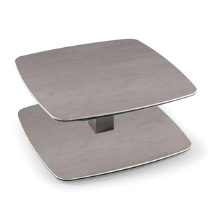 <span class=keywords><strong>Table</strong></span> de cocktail extensible moderne <span class=keywords><strong>en</strong></span> céramique et <span class=keywords><strong>verre</strong></span> <span class=keywords><strong>avec</strong></span> mécanisme rotatif innovant pour le salon - Product Image 5