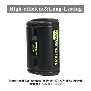 Batería Recargable de Repuesto de 40V para Ryo OP4040 3000mAh 4000mah 5000mAh Compatible con Herramientas y Cargadores Originales - Product Image 5