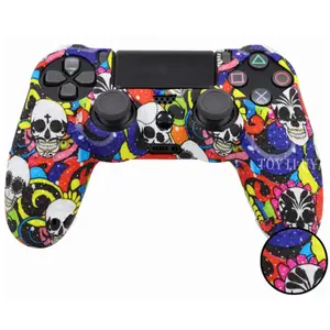Anti-slip PS4 Silicone Skin Protective Case Cover for Sony Play Station Dualshock 4 Controller Rubber