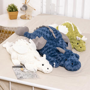 Cuscini di peluche drago gigante di grandi dimensioni giocattoli di peluche drago volante <span class=keywords><strong>bianco</strong></span> verde blu <span class=keywords><strong>dinosauro</strong></span> per bambini bambole di peluche regalo - Product Image 1