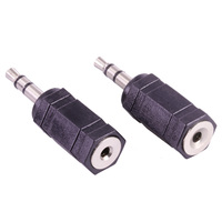 Buchse 3,5mm bis 2,5mm Audio adapter 2,5mm Stecker auf 3,5mm Buchse Stecker für Aux-Lautsprecher kabel Stereo-Kopfhörer-Headset Mikrofon