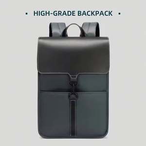 Sac à dos pour ordinateur portable en tissu Oxford jacquard avec logo personnalisé, design simple, pour les trajets domicile-travail, l'école et les loisirs - Product Image 6