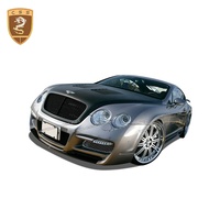 2006-2011 falda lateral de fibra de vidrio parachoques delantero parachoques trasero Kits de carrocería para Bentley Continental GT actualización estilo ASI
