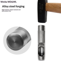 Ensemble de poinçons à main industriels robustes de 15 pièces, qualité OEM, pour cuir, 3-25 mm, outil de poinçonnage pour ceintures, pour tâches de poinçonnage professionnelles