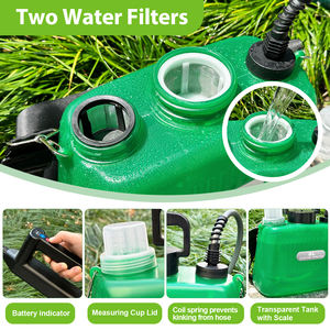 بطارية 8 لتر خضراء تعمل بجهاز بليس 2 جالون قابل لإعادة الشحن ترقية بفوهة كهربائية مع 3 مؤشر بطارية سرعة قابل للتعديل - Product Image 4