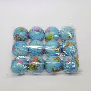 Pelota Antiestrés de Espuma de PU con Logotipo Personalizado, Juguete Deportivo con Diseño de la Tierra, Regalos Promocionales Personalizados - Product Image 5