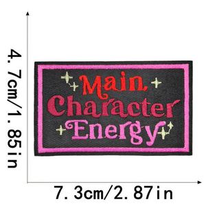 Nouveau patch brodé thermocollant rose vif édition limitée « Sorry I'm Late Bad Girl » - Product Image 6