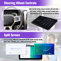 Radio para Auto de 9 Pulgadas con Android Carplay y Android Auto, GPS, Compatible con Cámara AHD para Toyota Corolla 2009-2013, Venta al Por Mayor de Fábrica