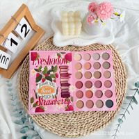Palette de fards à paupières multicolores en gros, maquillage, palette de fards à paupières nacrés mats, paillettes, maquillage de scène, livre de maquillage