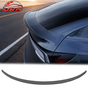 Convient pour Tesla Model Y Juniper 2026, style OE, aileron de coffre en fibre de carbone imprimée - Product Image 1