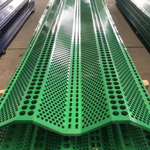 Valla Perforada de Cinco Puntas en Varios Colores para Protección Contra el Viento y la Polvo - Product Image 1