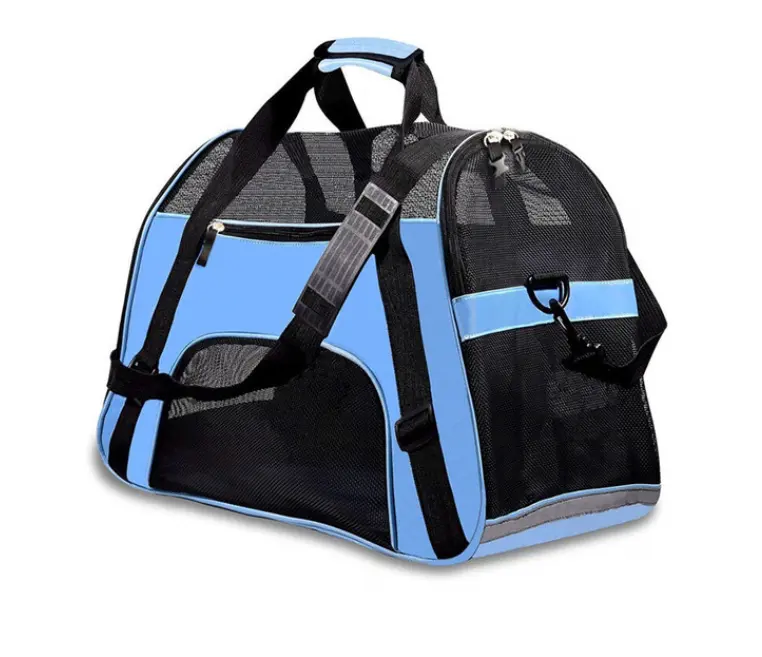 Переносная сумка для домашних животных, Классическая дышащая переносная сумка для путешествий с кошкой, щенком, собакой