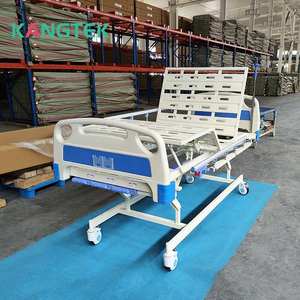 Высококачественное больничное оборудование, 3-функциональная Больничная койка, 3-кратная ручная кровать для ухода за больными - Product Image 6