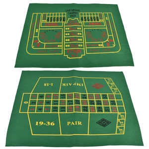 Ensemble de poker Taxas Hold'em 5-en-1 avec jetons de poker Blackjack Craps <span class=keywords><strong>Roulette</strong></span> Wheel - Product Image 5