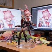Figurines de bureau Honkai Star Rail, décorations de bureau, modèles d'anime, poupées Evanescia, objets de collection pour fans, cadeaux