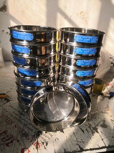 Tamis d'essai <span class=keywords><strong>en</strong></span> acier inoxydable OEM personnalisé, norme ASTM ISO, pour l'analyse des particules <span class=keywords><strong>en</strong></span> laboratoire - Product Image 5