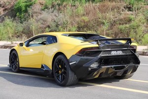 Kit de Carrocería de Fibra de Carbono para <span class=keywords><strong>Lamborghini</strong></span> Huracan LP580 610, Estilo EVO, Parachoques Delantero, Alerón, Difusor Trasero, Tubo de Escape - Product Image 4