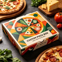 SP5028 OEM ODM Tamaños Personalizados, Empaque para Llevar, Impresión Offset a Todo Color, Laminación Mate, Cartón Corrugado de Grado Alimenticio, Ecológico y Reciclable