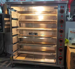 Precio <span class=keywords><strong>de</strong></span> la máquina comercial automática <span class=keywords><strong>el</strong></span>éctrica para asar <span class=keywords><strong>pollos</strong></span> en horno tipo rosticería - Product Image 1