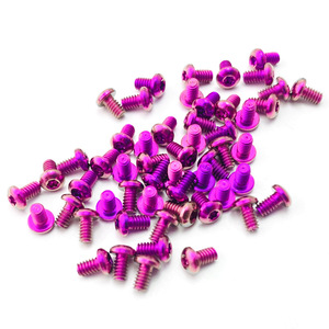 Tornillos de Cabeza Hexagonal de Titanio Anodizado Personalizados M3-M6, Ligeros, Resistentes a la Corrosión, Multicolores, para Exteriores - Product Image 4