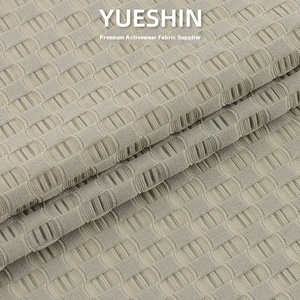 Haut de gamme 180g été sport tissu tricoté Nylon Texture lanterne tissu pour plaine teint vestes sacs mariages garçon accessoires - Product Image 1