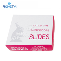 RONGTAI Physique Matériel De Laboratoire Grossiste Lame De Verre Perçage Chine Appareils De Laboratoire Zoologie Lame De Microscope